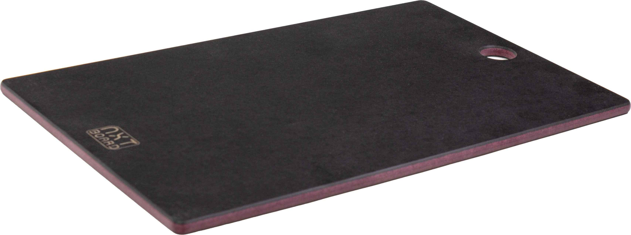 NXT Board Cutting Board black/pink without juice groove – Side view