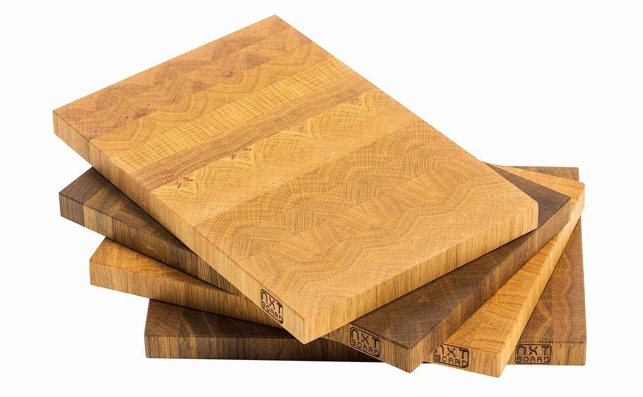 NXT Board Breakfast Board made of Oak End Grain Handmade - Stack