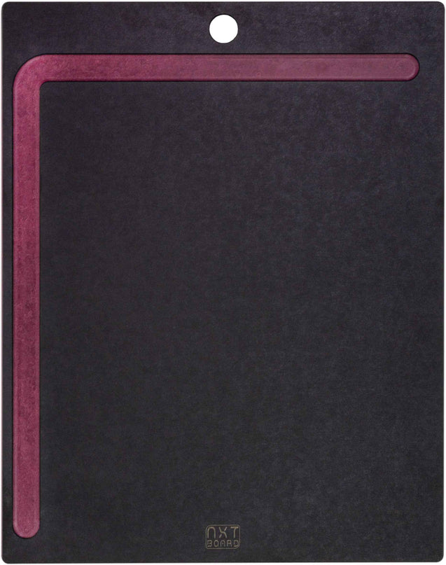 NXT Board Cutting Board black/pink with juice groove – Packaging