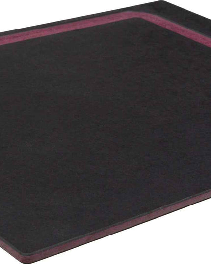 NXT Board Cutting Board black/pink with juice groove – Close-up of juice groove