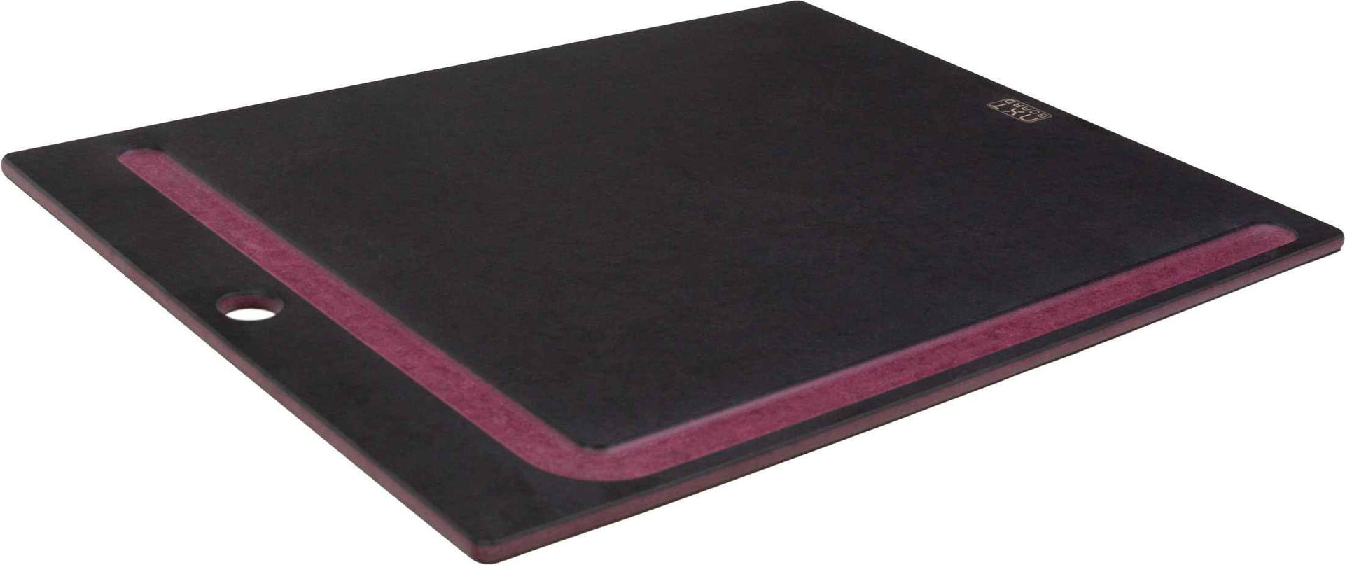NXT Board Cutting Board black/pink with juice groove – Measurement view