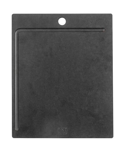 NXT Board Cutting Board black with juice groove - Front view