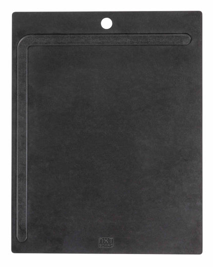 NXT Board Cutting Board black with juice groove - top view