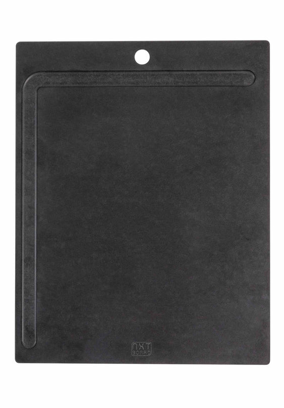 NXT Board Cutting Board black with juice groove - top view
