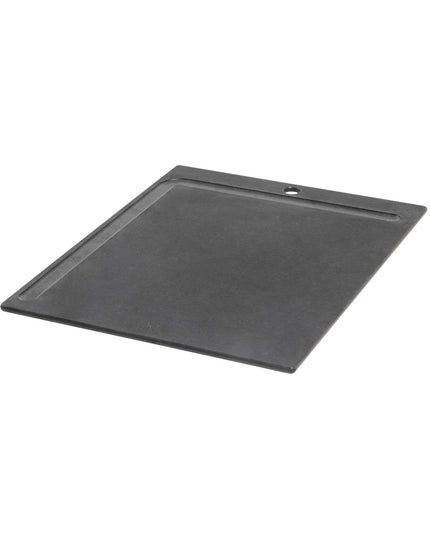 NXT Board Cutting Board black with juice groove - Angled front view