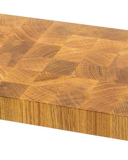 NXT Board Cutting Board Oak "S" End Grain 38 x 25.5 x 4.5 cm – Side View
