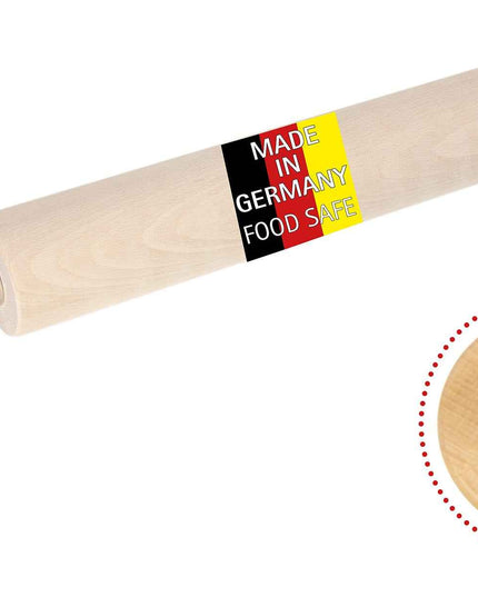 NXT Board Rolling Pin/Professional Dough Roller with Ball Bearing – Style View