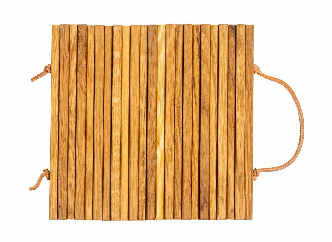 NXT Board Oak Wood Coaster – Top View