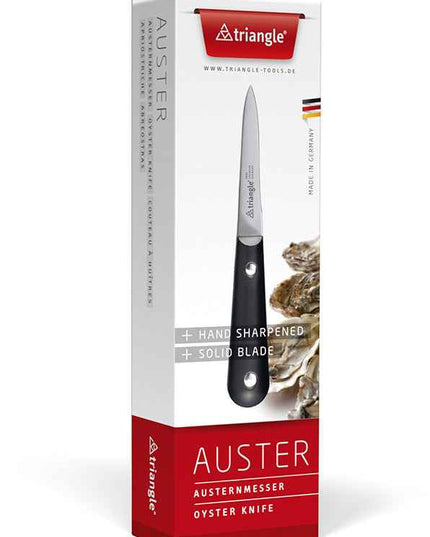 Triangle Auster Oyster Knife with Hand-Sharpened Blade, Made in Germany