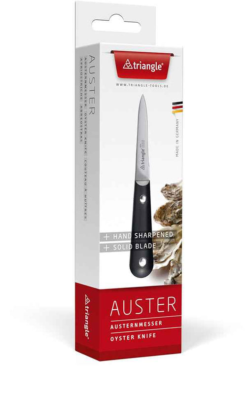 Triangle Auster Oyster Knife with Hand-Sharpened Blade, Made in Germany